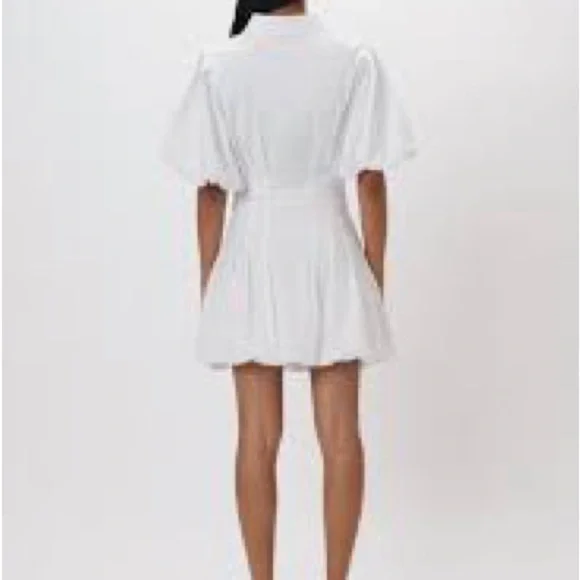 ❤️ (186) BNWT Jonathan Simkhai Sammy dress in white 333-1245-T - Picture 2 of 6